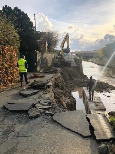 Albisola, cedimento stradale in via Della Rovere: via ai lavori di messa in sicurezza