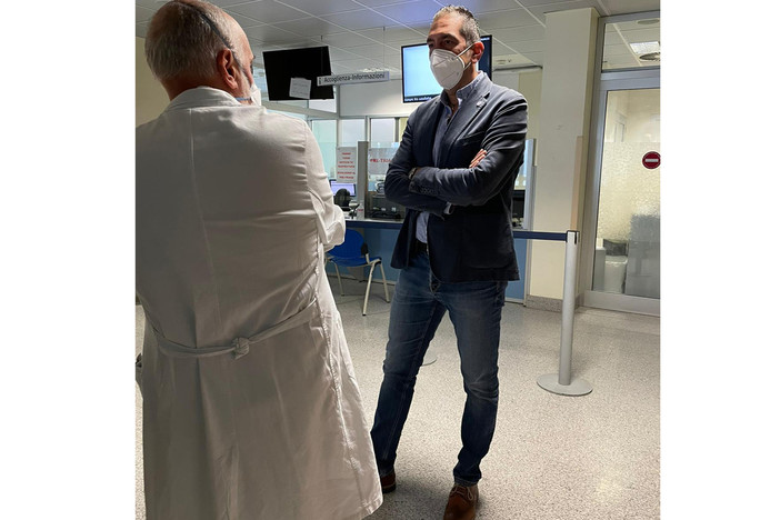 Il consigliere regionale Arboscello (PD) in visita al San Paolo: "Savona merita un Ospedale da capoluogo di Provincia"