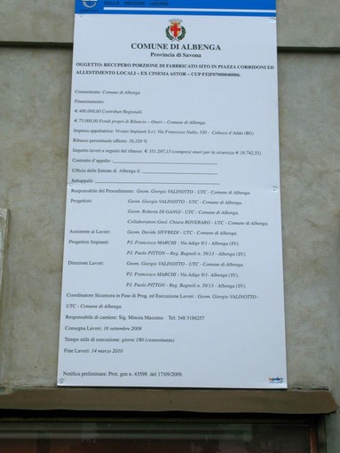 Tre "cosette" su Albenga (seconda parte)