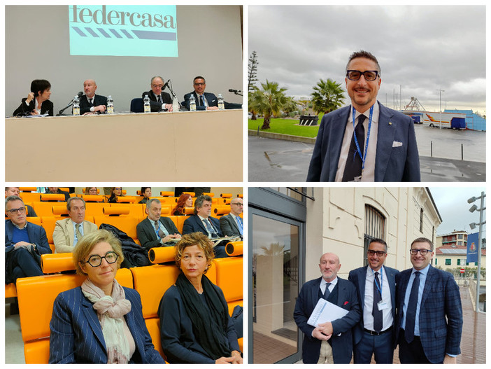 Assemblea nazionale di Federcasa a Imperia. Superbonus 110 e Imu temi caldi. Novacco: "Da portare ai tavoli governativi” (foto e video)