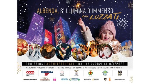 Albenga s’illumina d’immenso: dal 4 dicembre proiezioni architetturali e un ricco calendario di eventi Albenga s’illumina d’immenso: dal 4 dicembre proiezioni architetturali e un ricco calendario di eventi