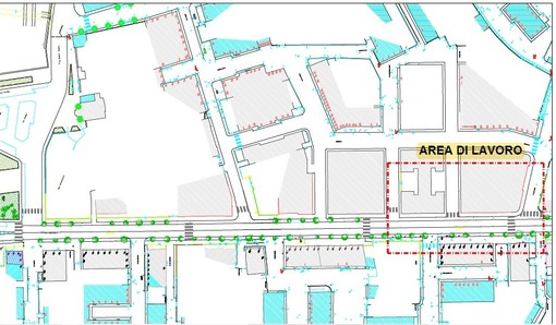 Albisola abbatte le barriere architettoniche: al via i lavori su una parte dei marciapiedi in corso Mazzini