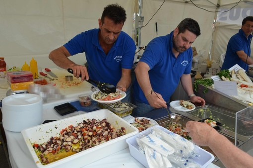 Andora, Diego Bongiovanni, chef della Prova del Cuoco di Rai 1 apre azzurro, pesce d’autore 2019