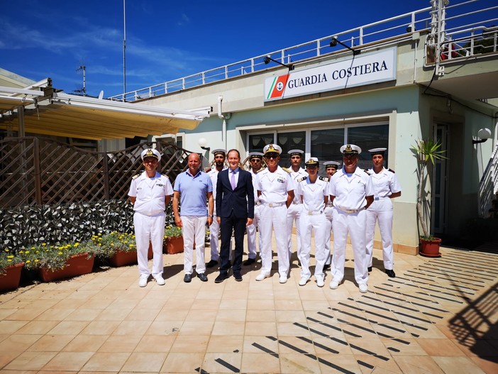 Alassio, Laigueglia e Andora: il Comandante Generale della Guardia Costiera in visita ai comandi territoriali