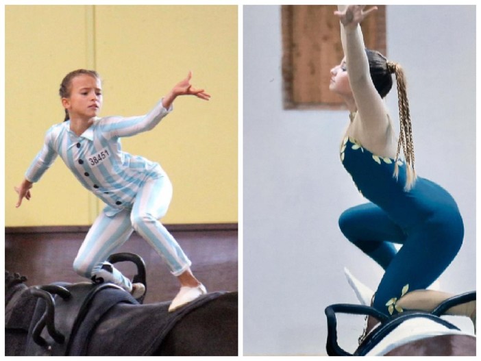 A sinistra Francesca Costantino, a destra Vittoria De Sciora