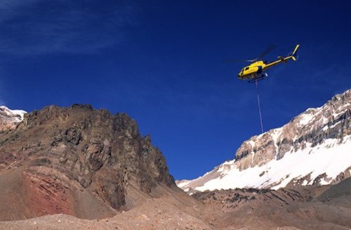 Cairo:morte sull'Aconcagua, elicottero avvista supersti Cairo:morte sull'Aconcagua, elicottero avvista supersti