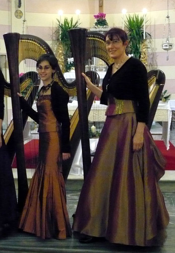 Finale, per ultimo concerto di “Percorsi Sonori” il recital dell’Althea Harps Finale, per ultimo concerto di “Percorsi Sonori” il recital dell’Althea Harps