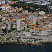 Antibes, Remparts vue aerienne (Y. Seuret)