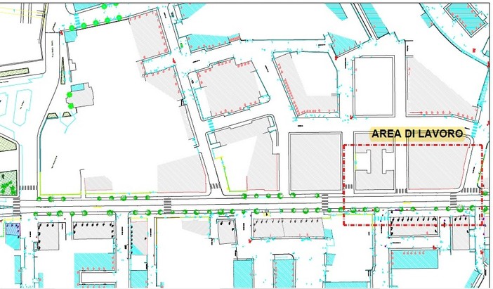 Albisola abbatte le barriere architettoniche: al via i lavori su una parte dei marciapiedi in corso Mazzini