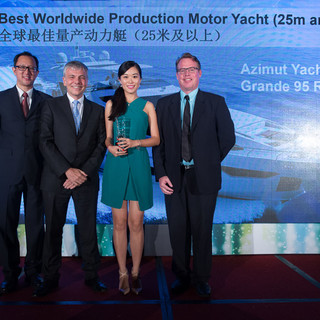 Azimut Benetti Group, doppio trionfo all’Asia Boating Awards 2015