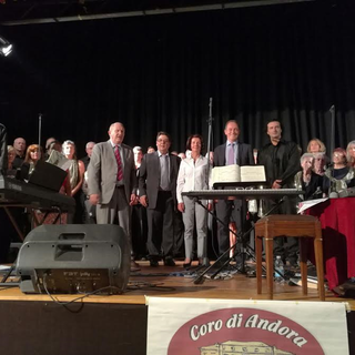 Terremotati: il &quot;Coro di Andora&quot; si è esibito al Consolato d'Italia a Nizza per raccogliere fondi