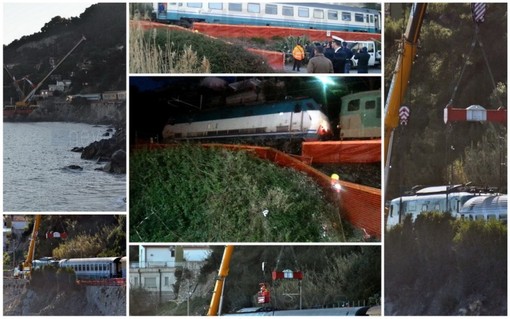 Dopo 39 giorni il treno intercity deragliato lascia finalmente Andora: linea ferroviaria libera