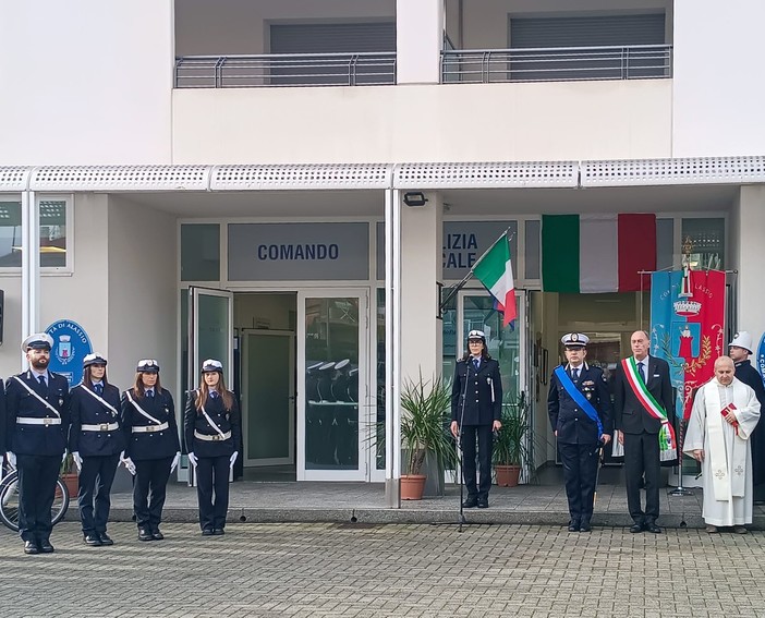 San Sebastiano, tempo di bilanci per la Polizia locale di Alassio: tutti i numeri del 2023
