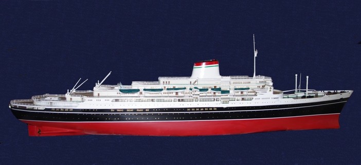 Nasce a Savona una magnifica riproduzione della nave Andrea Doria Nasce a Savona una magnifica riproduzione della nave Andrea Doria
