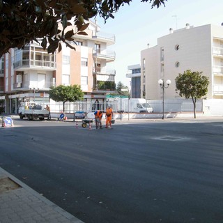Albenga: Via Dalmazia, completati i lavori di asfaltatura
