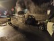 Auto in fiamme in via Divizia ad Andora: intervento dei vigili del fuoco (FOTO)