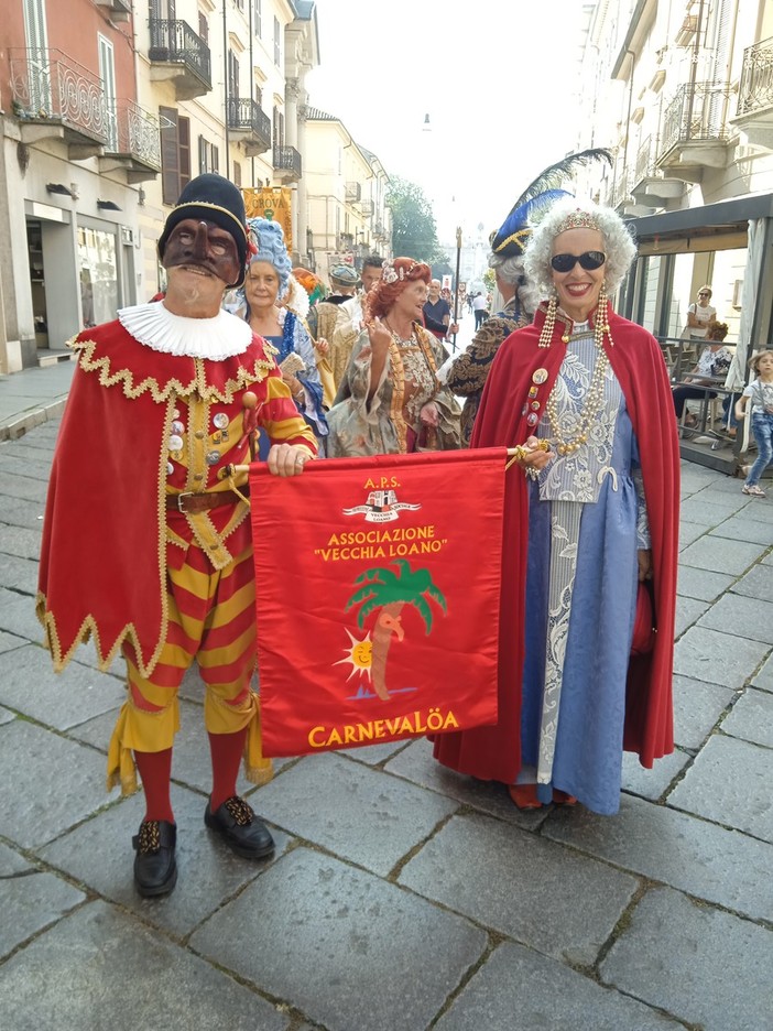 Anche l'associazione "Vecchia Loano" a Vercelli per l'Assemblea Generale delle Maschere Italiane