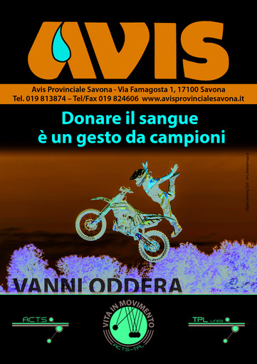 Savona: Oddera campione mondiale di moto freestyle per il progetto ‘Vita in movimento’