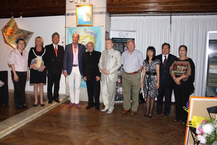 Alassio: le opere di Gerini in bella mostra in Thailandia Alassio: le opere di Gerini in bella mostra in Thailandia