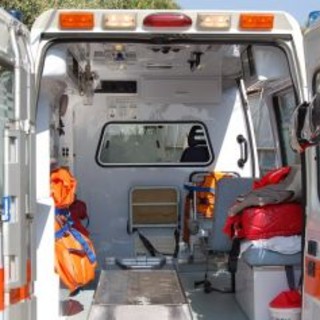 Alassio: motociclista caduto per colpa della pioggia