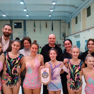 Per le ragazze dell'ASD Ginnastica Libera di Spotorno il "grande sogno" inizia oggi e parte da Budapest