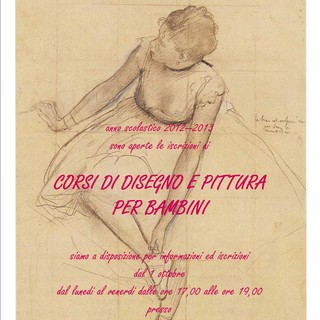 Corso di disegno e pittura per bimbi a Palazzo Scotto Niccolari di Albenga