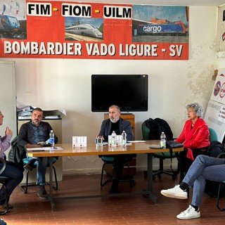 Branca (Avs) incontro con le rappresentanze sindacali di Alstom e Piaggio insieme al Senatore Tino Magni Branca (Avs) incontro con le rappresentanze sindacali di Alstom e Piaggio insieme al Senatore Tino Magni