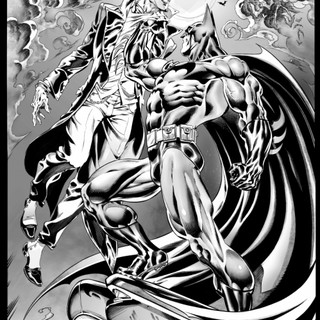 "Batman vs Joker", tavola di Claudio Castelli