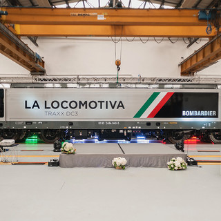 Vado Ligure, Bombardier presenta la nuova locomotiva TRAXX DC3 (FOTO)