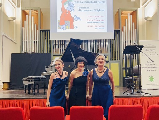 Vado Ligure, Dante tra musica e ironia: tre donne in scena a Villa Groppallo