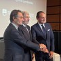 Porti e logistica, Liguria, Piemonte e Lombardia fanno squadra. Bucci rilancia: "L'obiettivo è un'unica macroregione con un'unica amministrazione" Porti e logistica, Liguria, Piemonte e Lombardia fanno squadra. Bucci rilancia: "L'obiettivo è un'unica macroregione con un'unica amministrazione"