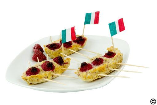 Facciamo le barchette di lamponi cuneesi Facciamo le barchette di lamponi cuneesi