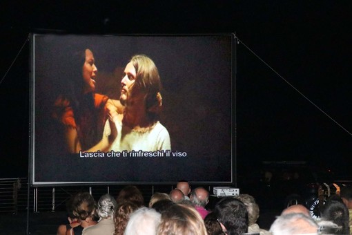 Cinema sul molo ad Alassio (FOTO)