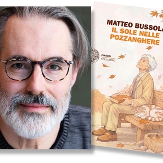 Matteo Bussola a Savona presenta “Il sole nelle pozzanghere”: appuntamento giovedì in piazza Sisto IV a Ubikate