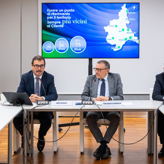 Da sinistra, Cazzullo, Cornaglia e Stra