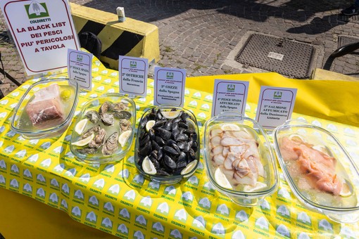 Coldiretti: "Un allarme alimentare a settimana riguarda il pesce straniero"