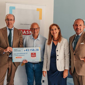 Bambini ricoverati senza un adulto accanto, da Basko donati oltre 40 mila euro al Gaslini di Genova Bambini ricoverati senza un adulto accanto, da Basko donati oltre 40 mila euro al Gaslini di Genova
