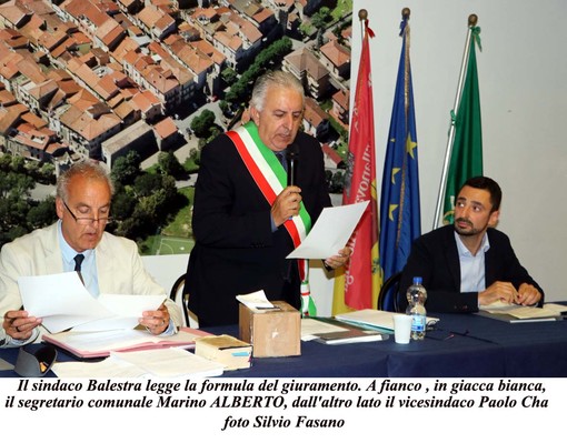 Villanova, Pietro Balestra presenta la giunta: vice sindaco Paolo Cha (FOTO) Villanova, Pietro Balestra presenta la giunta: vice sindaco Paolo Cha (FOTO)
