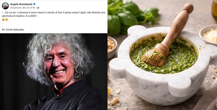 Angelo Branduardi contro il pesto senza aglio: "Fa schifo" Angelo Branduardi contro il pesto senza aglio: "Fa schifo"