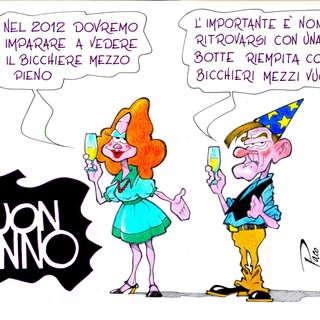 Auguri (ma per favore, ridateci almeno il bicchiere mezzo vuoto)