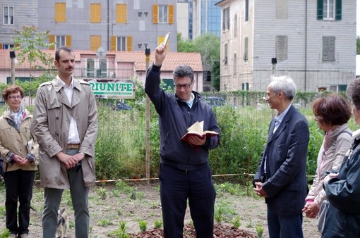 Gli Orti Folconi di Savona da oggi sono benedetti Gli Orti Folconi di Savona da oggi sono benedetti