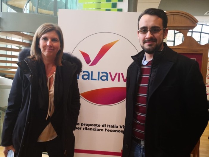 Valerio Ferrari e Barbara Pasquali: delegazione ligure alla convention torinese di Italia Viva Valerio Ferrari e Barbara Pasquali: delegazione ligure alla convention torinese di Italia Viva