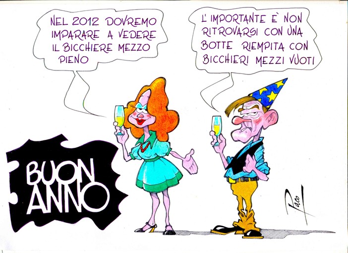 Auguri (ma per favore, ridateci almeno il bicchiere mezzo vuoto)