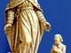 La statua dello scultore Antonio Brilla
