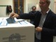 Albisola Superiore, il candidato sindaco Marino Baccino ha votato