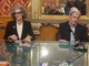 Ilaria Caprioglio a Savona col presidente Marco Bucci