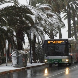 TPL Linea: lievi ritardi a Savona città e nelle zone dell’entroterra per l’intensa nevicata