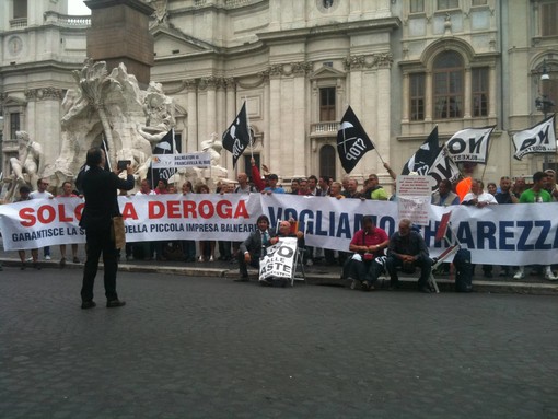 I concessionari degli stabilimenti balneari approdano oggi in Senato I concessionari degli stabilimenti balneari approdano oggi in Senato