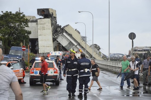 Commemorazioni del crollo del Ponte Morandi, presidente Toti: "Chiediamo verità e giustizia per la ferita, Genova ha risposto con l'orgoglio del fare" Commemorazioni del crollo del Ponte Morandi, presidente Toti: "Chiediamo verità e giustizia per la ferita, Genova ha risposto con l'orgoglio del fare"