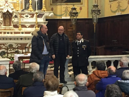 Alassio: i Carabinieri incontrano i cittadini nella Chiesa di Santa Caterina